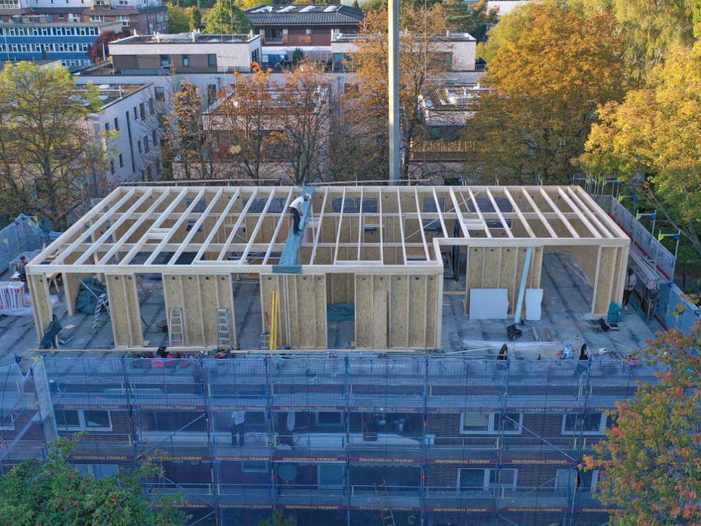 Objektbau aus Holz Hamburg
